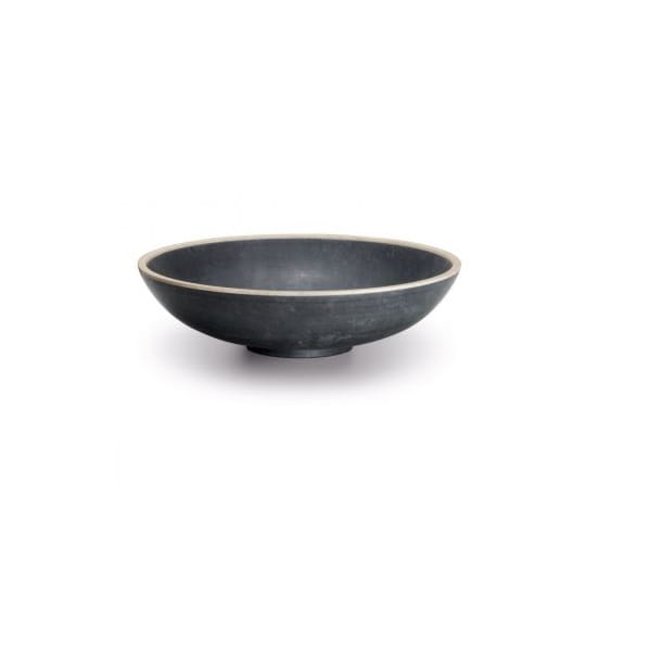 Duotono A Bathco umywalka kamienna nablatowa Negro - 00362