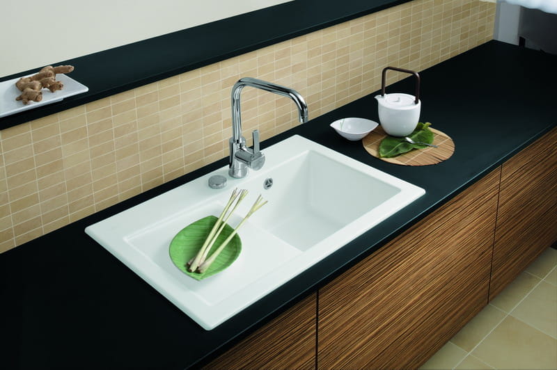 Subway 45 V&B zlewozmywak ceramiczny 510x780 prawy white alpin - 6714 01 R1