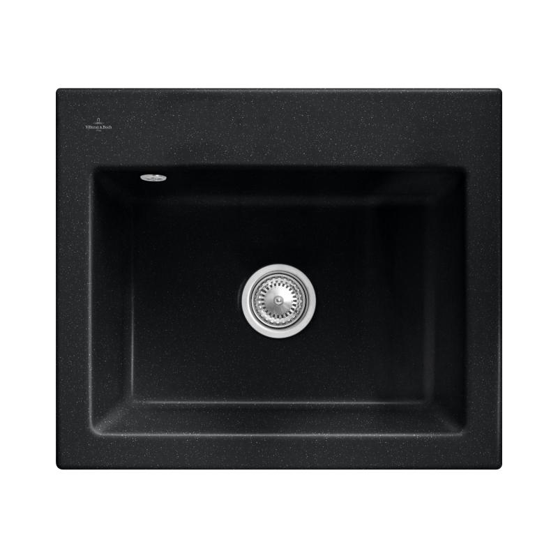 Subway 60 S Premiumline V&B zlew ceramiczny 510x600mm KM chromit (połysk) - 3309 01 J0