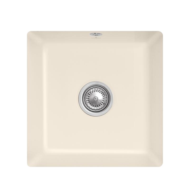 Subway SU 50 Villeroy&Boch zlew ceramiczny ivory 332501FU