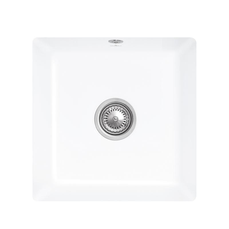 Subway SU 50 Villeroy&Boch zlew ceramiczny stone white (mat) biały 332501RW