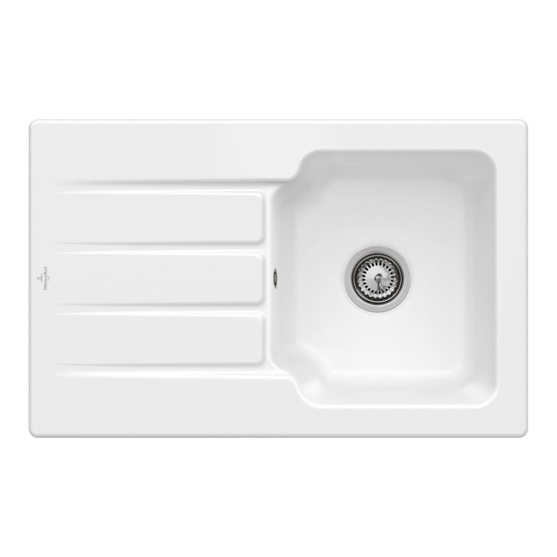 Architectura 45 Classicline V&B zlew ceramiczny 510x800 KM snow white (połysk) - 334001kg.jpg