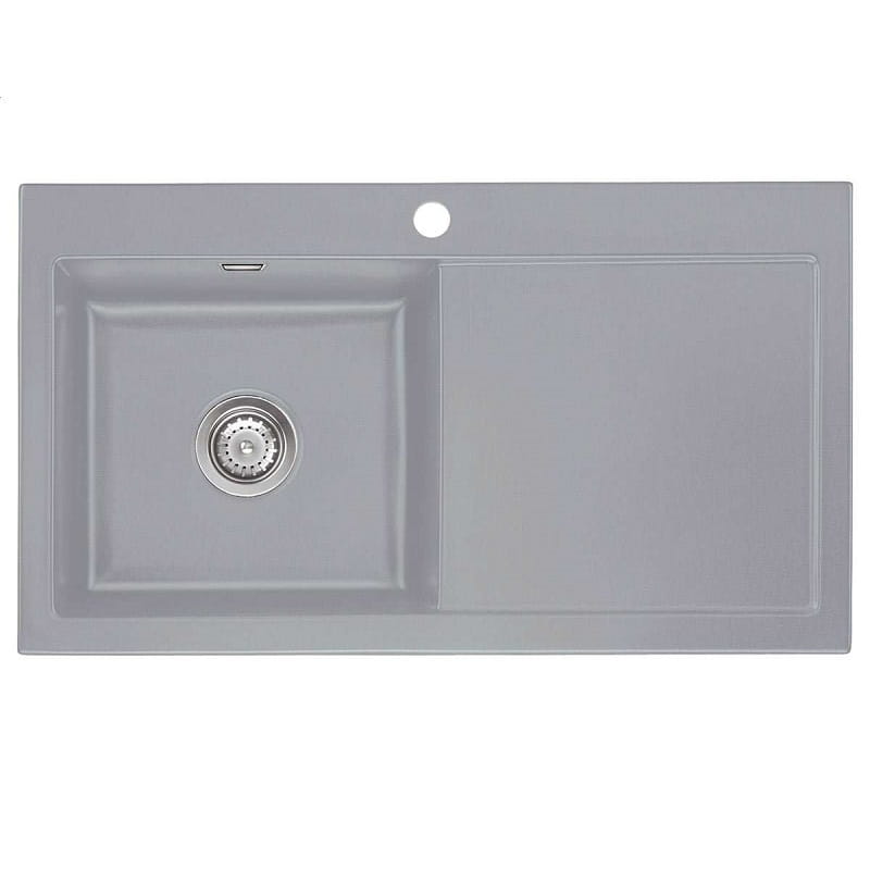 Mera 90 Systemceram zlew ceramiczny 510x900 lewy titan - 50750178