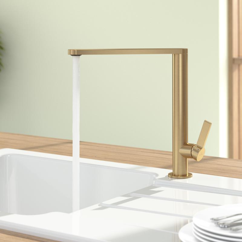 finera-villeroy&boch-baterie-zlewozmywakowa-złoty-szczotkowany- 92700003