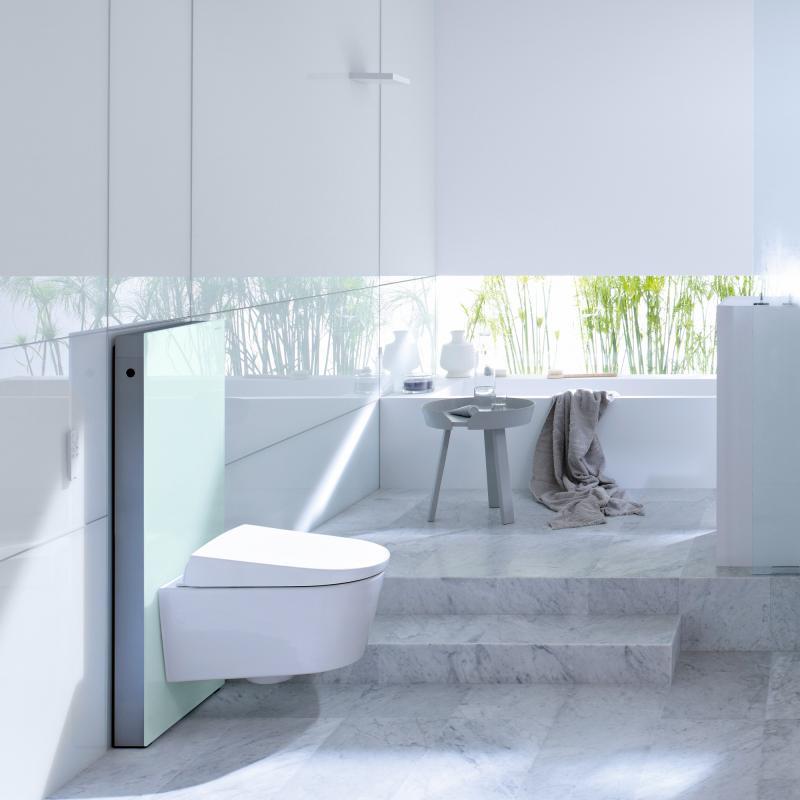 Monolith Geberit moduł sanitarny do WC wiszącego H101 szkło miętowe/aluminium - 131.022.SL.5-140177