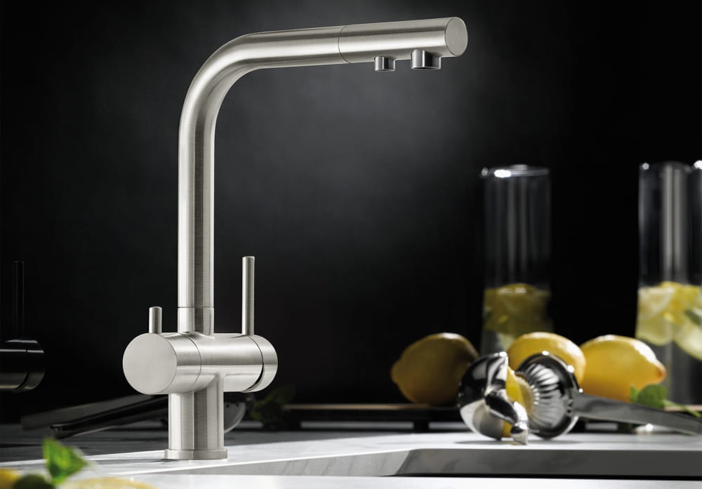 Fontas-S II Blanco bateria zlewozmywakowa stal ultra resist