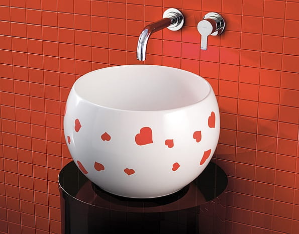 Perła Marmorin umywalka z lanego marmuru 400x400x270 Duracoat® - P_U_069_01_0400