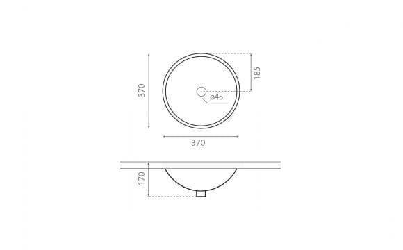 Cerdena Bathco umywalka podblatowa - 0052 rys.jpg