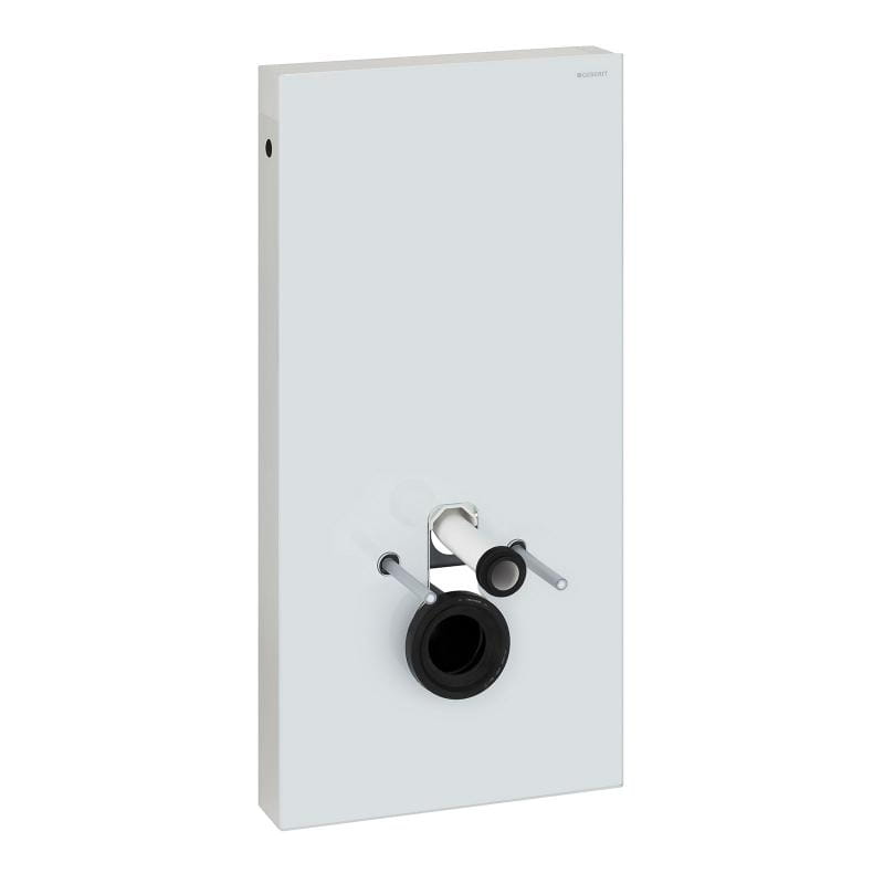 Monolith Geberit moduł sanitarny do WC wiszącego H101 szkło białe/aluminium - 131022SI5
