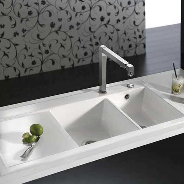 Mera Double SystemCeram zlewozmywak ceramiczny 510x1100 prawy - 5078