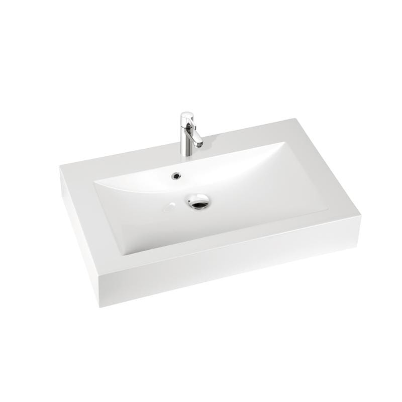 Ceto Marmorin umywalka nablatowa kompozytowa 90 Duracoat® - P_U_015_03_0900