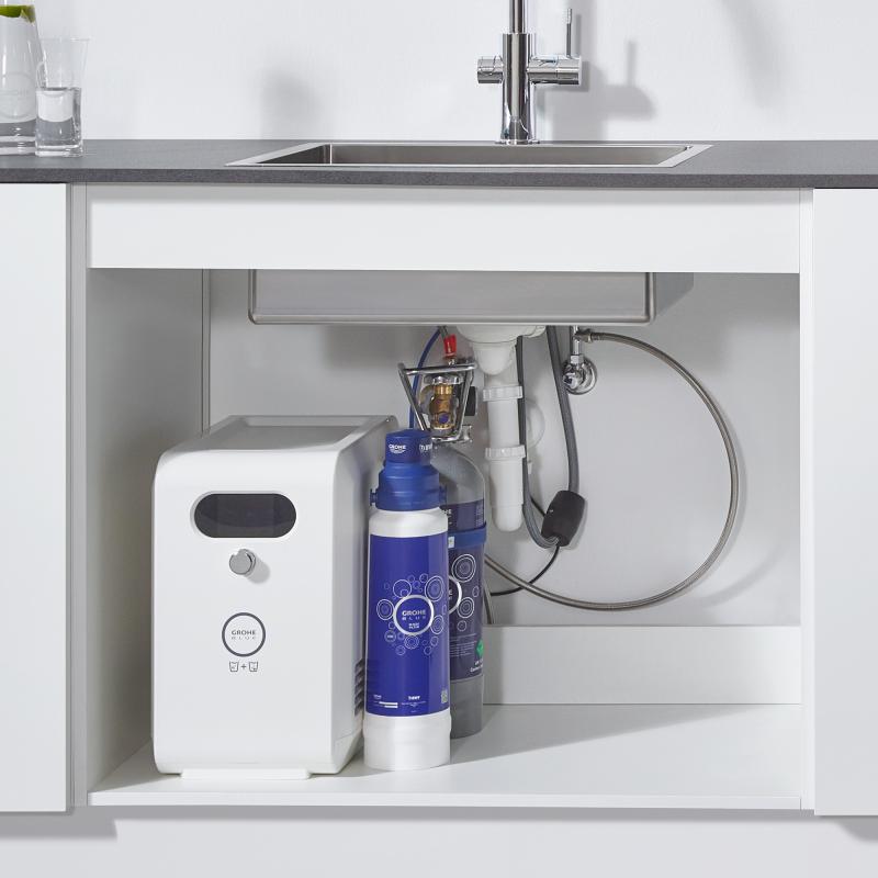 GROHE Blue® Mono Chilled and Sparkling bateria kuchenna supersteel - 31302DC2