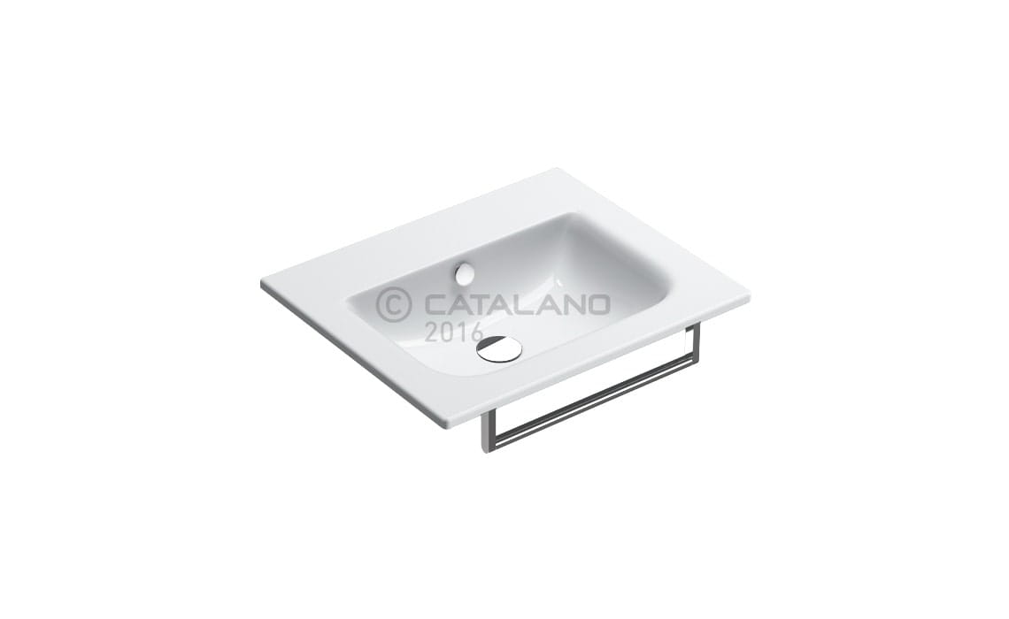 Sfera Catalano umywalka nablatowa 60x50 cm biała - 160SFN00