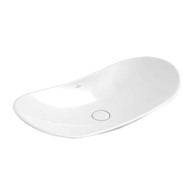 My Nature Villeroy&Boch umywalka stojąca na blacie 810x410mm white alpin ceramicplus - 4110 80 R1