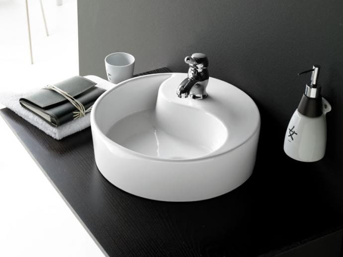 Ying-Yang Bathco umywalka ceramiczna - 0040B
