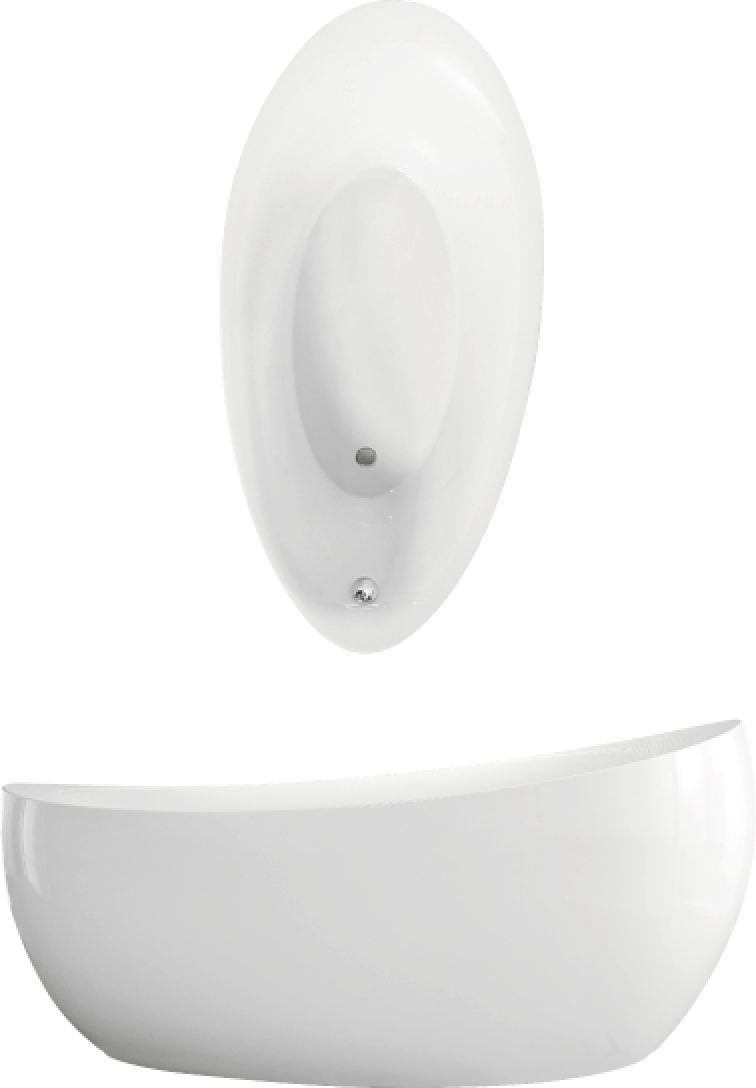 Aveo New Generation Villeroy & Boch wanna owalna 190 x 95 cm Quaryl - UBQ194AVE9T1V
