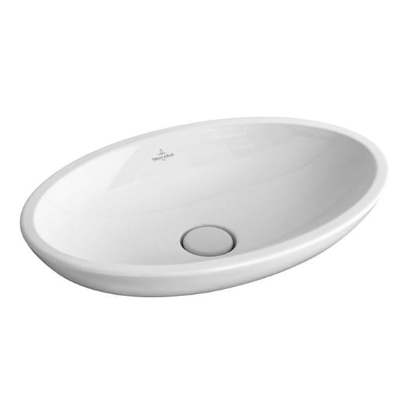 Loop&Friends V&B umywalka ceramiczna z przelewem 630x430 white alpin ceramicplus - 5151 10 R1