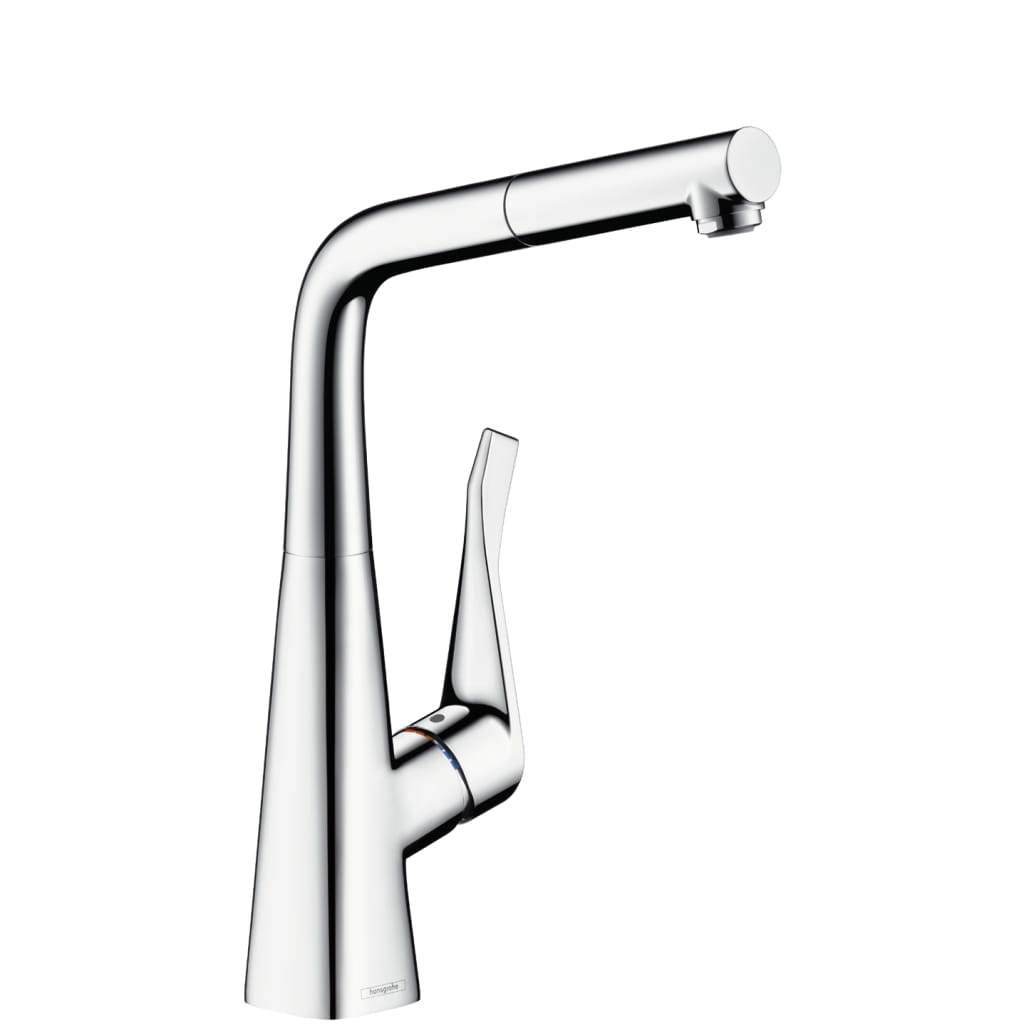 Metris Hansgrohe jednouchwytowa bateria kuchenna z wyciąganą wylewką DN15 chrom - 14821000