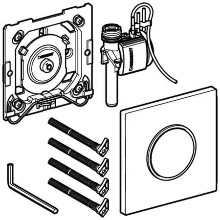 Sigma10 Geberit HyTouch 116.015.KN.1