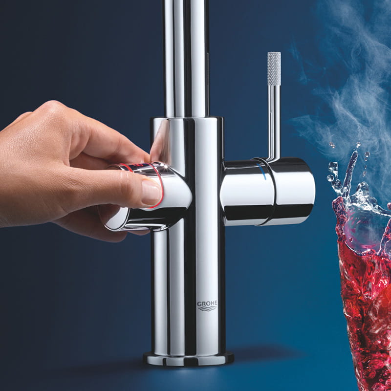 Red Duo Grohe bateria kuchenna z boilerem - 30083 001
